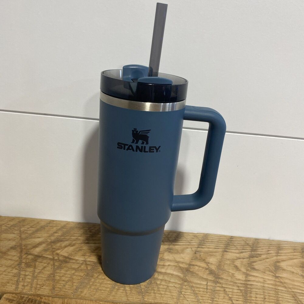 Stanley Adventure Quencher Tumbler Dusk Landscape - Blue - 30 oz With Straw